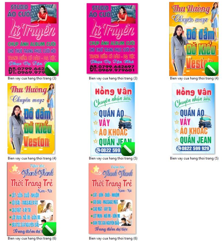 4+ Biển vẫy – biển hộp shop thời trang