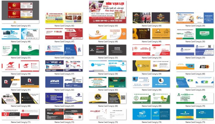 85-name-card-cong-ty