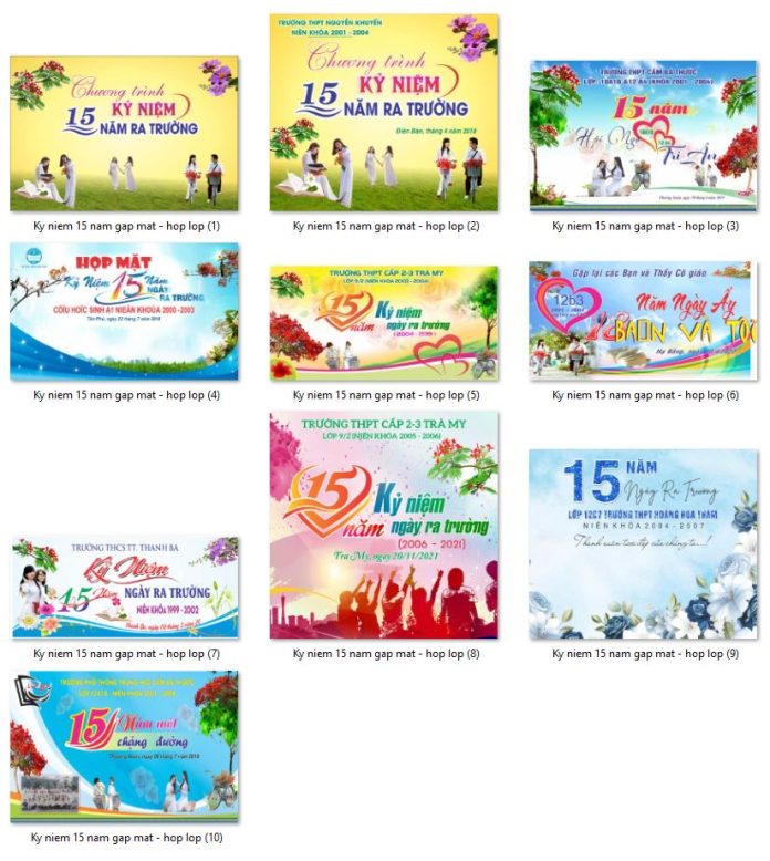 phong-nen-hop-lop-ky-niem-15-nam-ra-truong