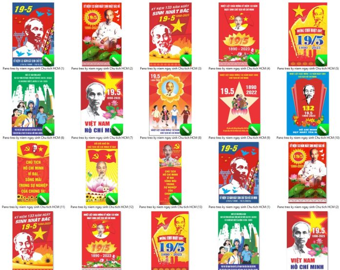 13-pano-treo-ky-niem-ngay-sinh-chu-tich-ho-chi-minh