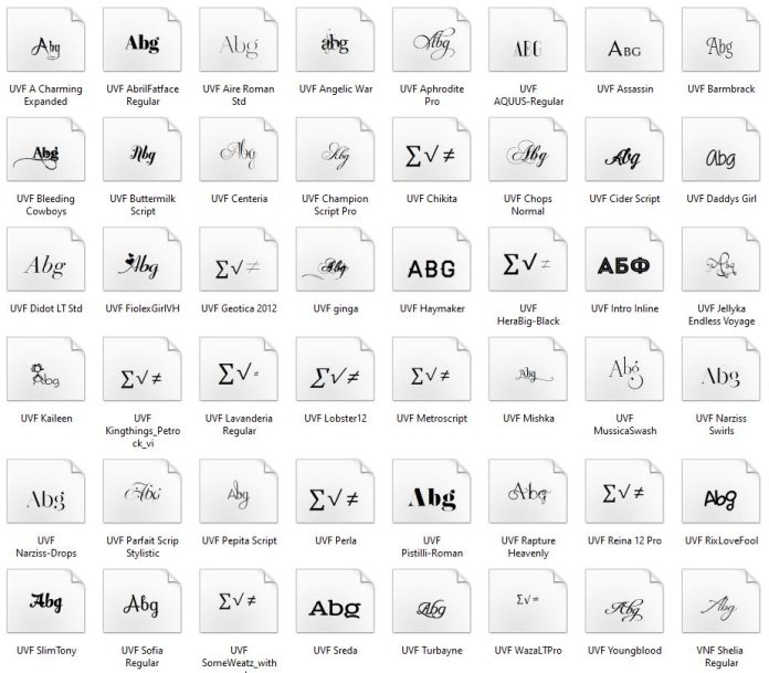 48-uvf-font