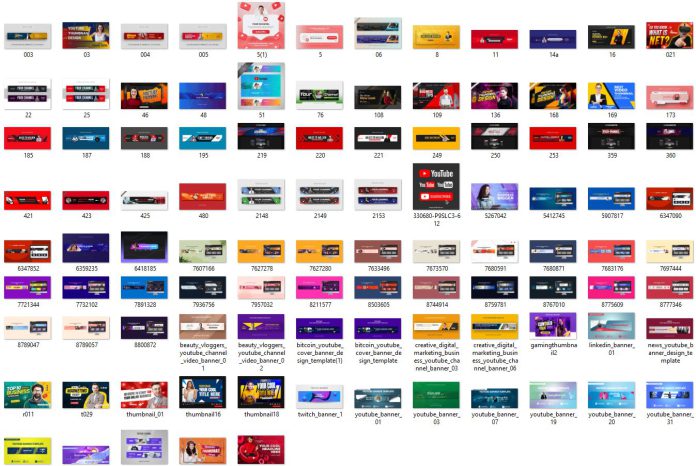 100-youtube-cover-template