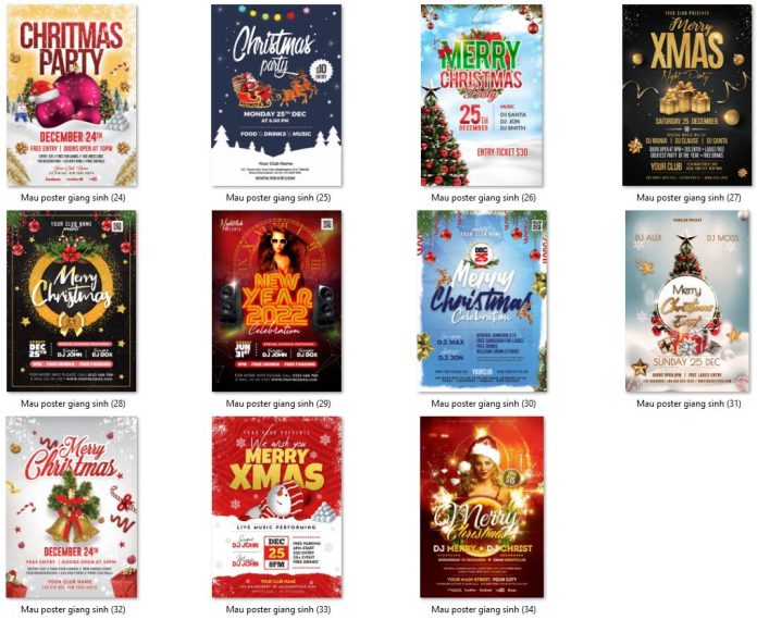 11-mau-poster-giang-sinh-noel