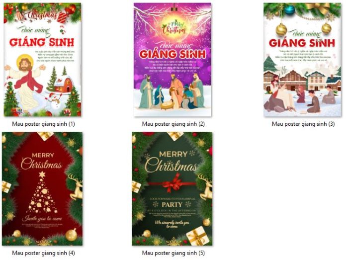 5-mau-poster-giang-sinh-noel