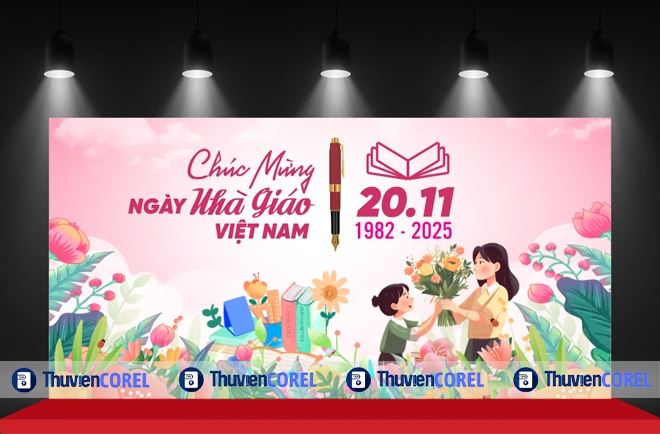Market Phông Nền Ngày Nhà Giáo Việt Nam 20/11