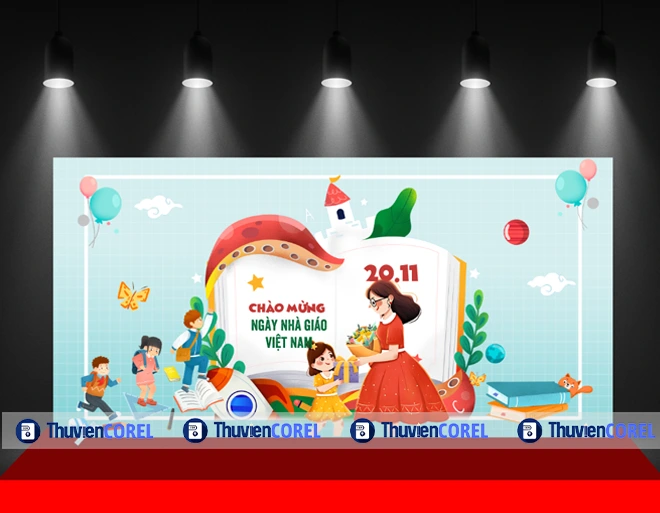 Market Phông Nền 20/11 – Tải File Thiết Kế Đẹp, Chuẩn In