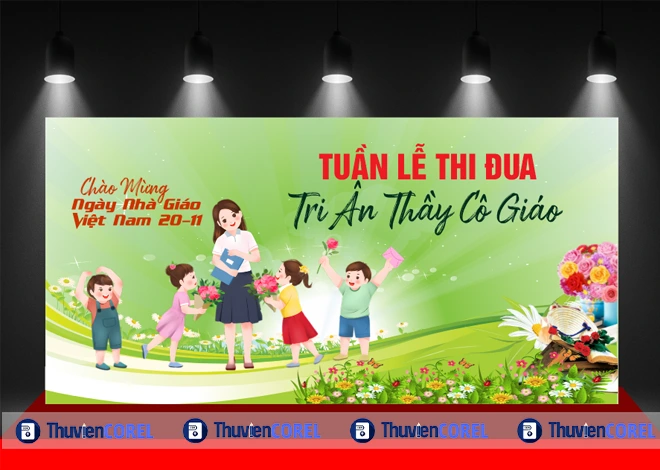 Phông Nền 20/11 đẹp – File Vector Đẹp, Chuẩn In Ấn
