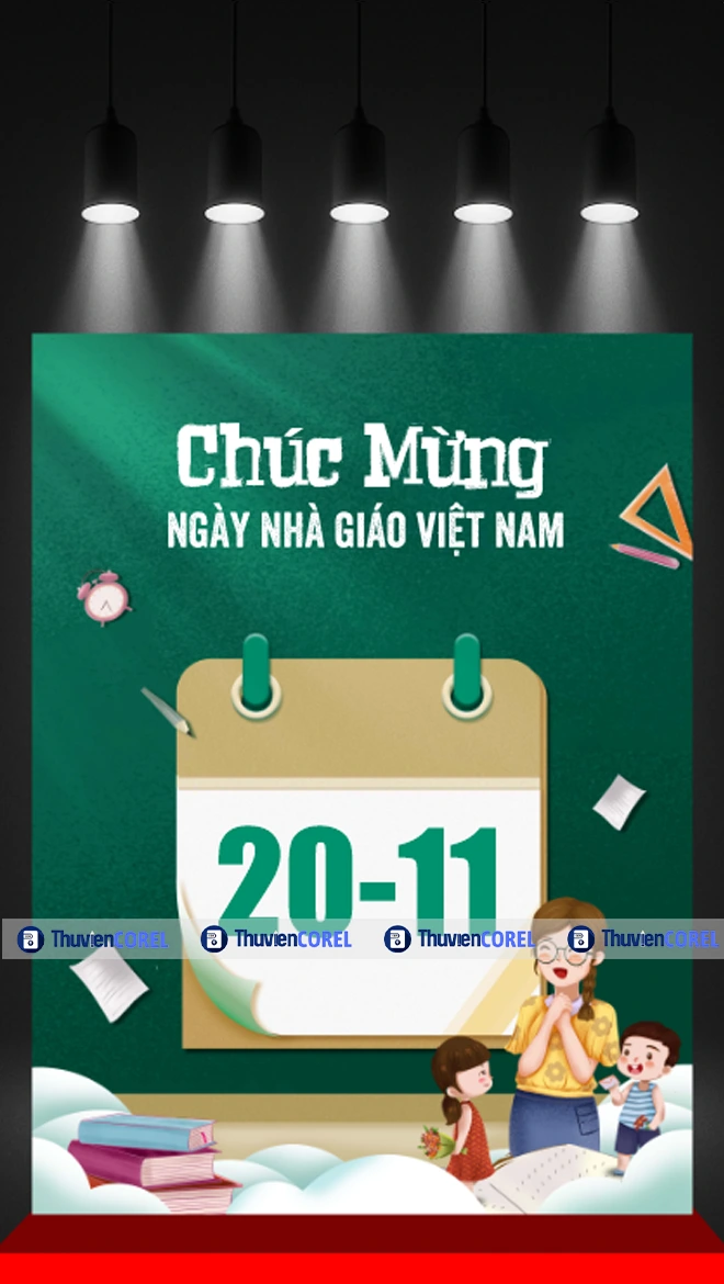 Poster Ngày Nhà Giáo Việt Nam 20/11