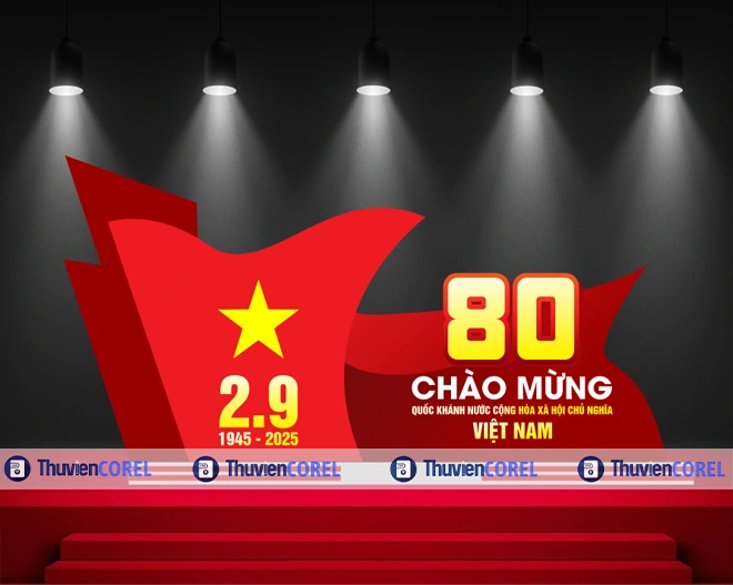 Phông Nền Trang Trí Quốc Khánh 2/9