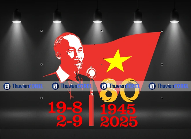 Logo Kỷ Niệm 80 Năm Quốc Khánh 2/9