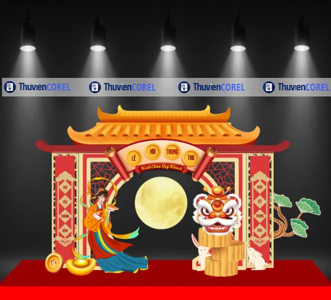 Decor cổng chào Tết Trung Thu – điểm nhấn cho không gian lễ hội