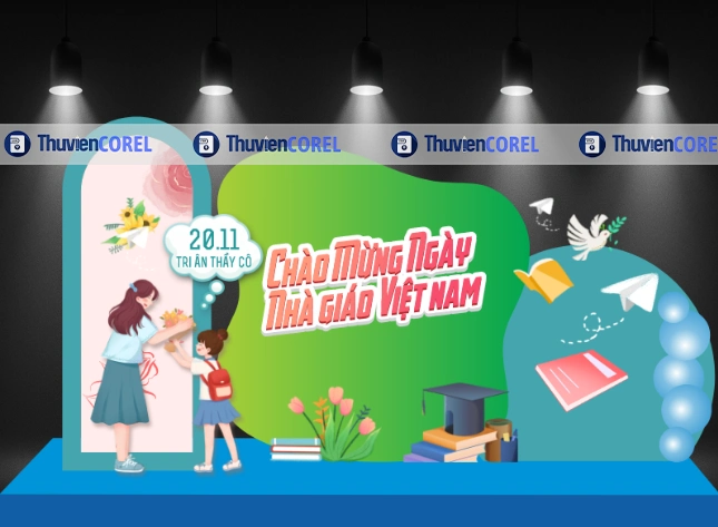 Phông nền Ngày Nhà Giáo Việt Nam 20/11 – Mẫu vector đẹp, sang trọng, ý nghĩa