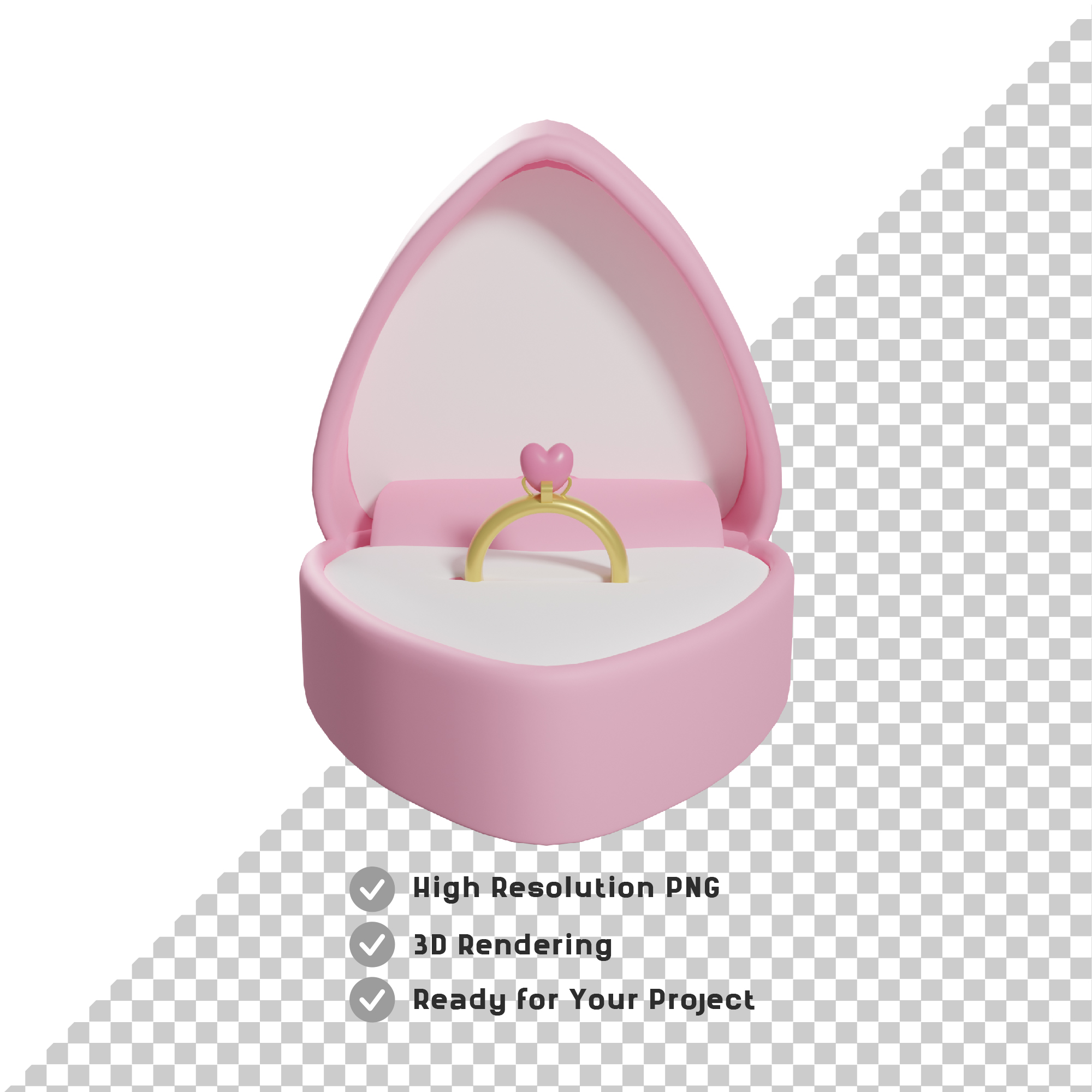 3d_gold_love_ring_in_the_love_box_transparent_background
