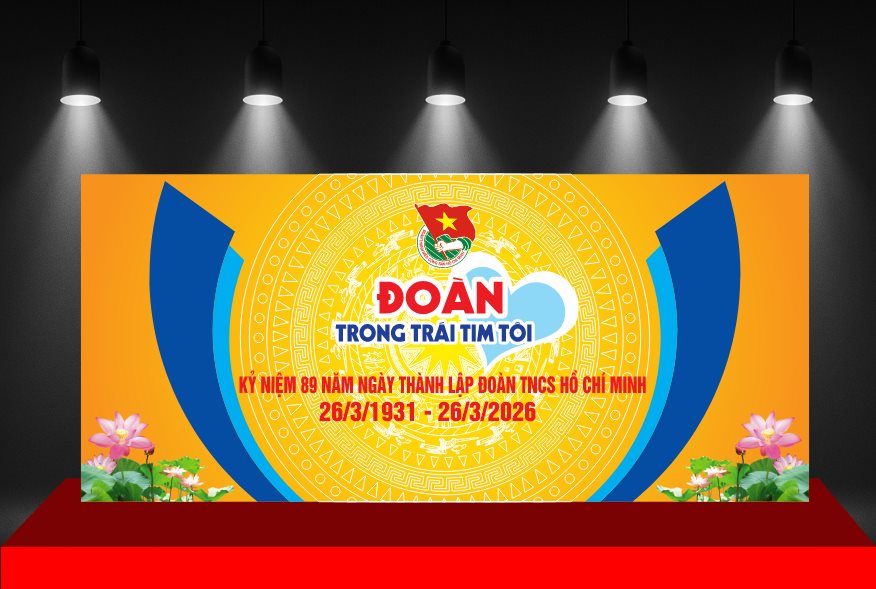 #4 Market phông nền kỷ niệm ngày thành lập đoàn