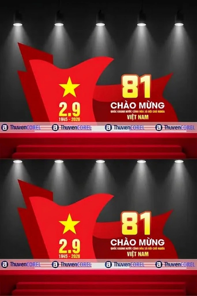 Tổng Hợp Trang Trí Phông Nền Quốc Khánh Ấn Tượng Nhất