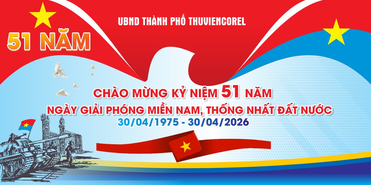 #7 Market phông nền chào mừng giải phóng miền nam