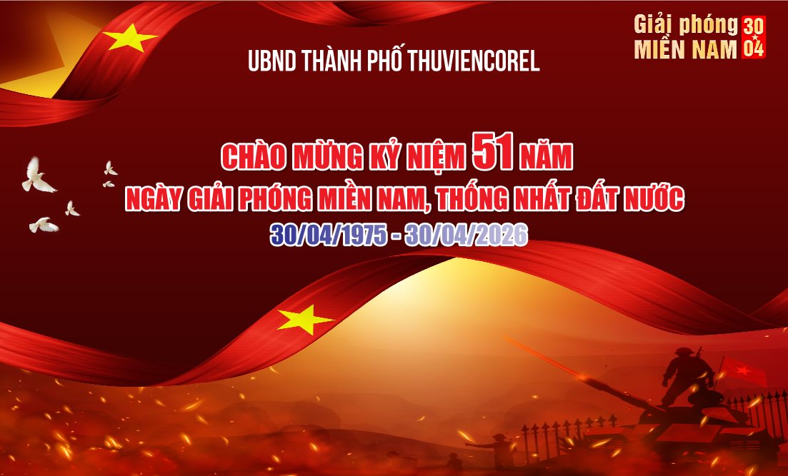 #9 Market phông nền chào mừng 30-4