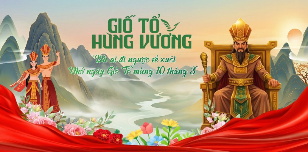#18 Phông nền giỗ tổ hùng vương