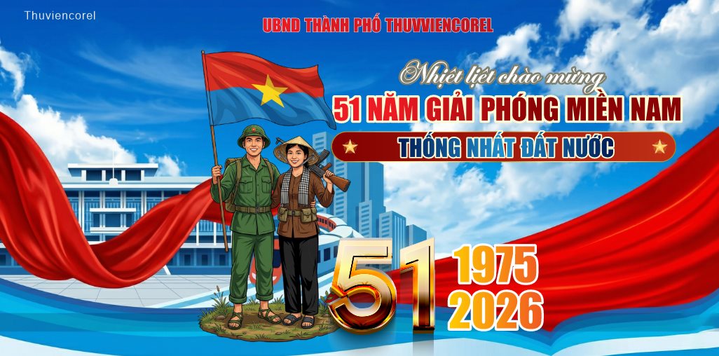#24 Phông nền giải phóng miền nam