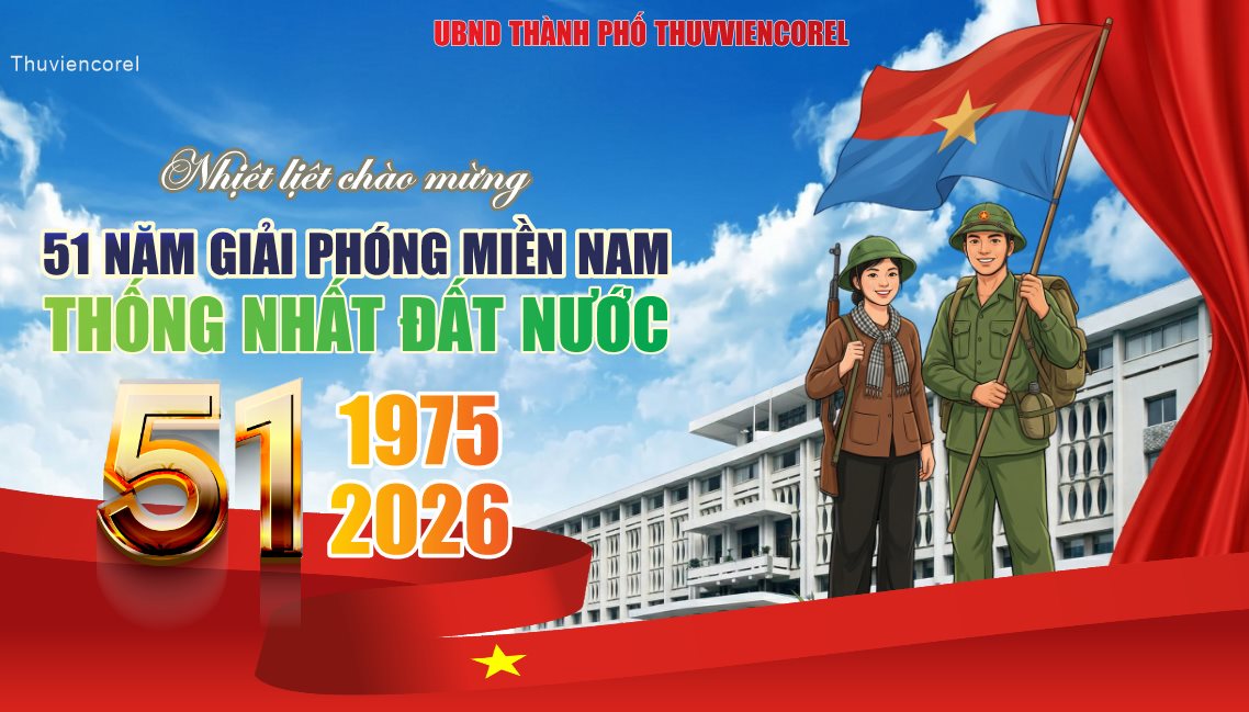 #25 Background chào mừng giải phóng miền nam