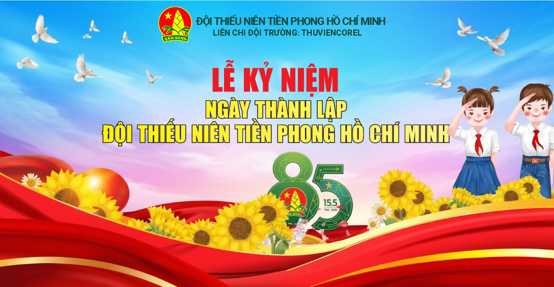#3 Market phông nền thành lập đội thiếu niên tiền phong