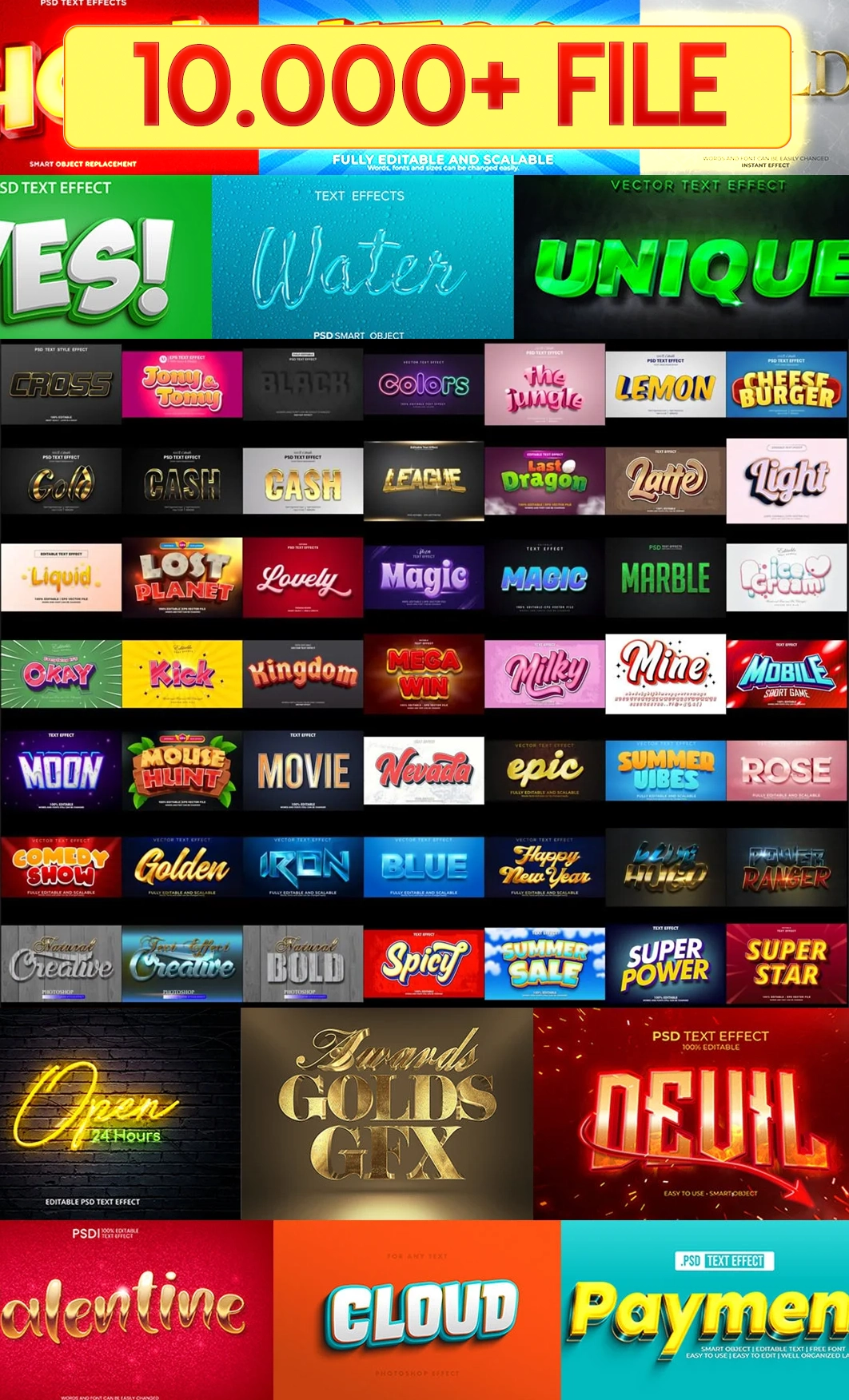 Thư Viện Hiệu Ứng Chữ