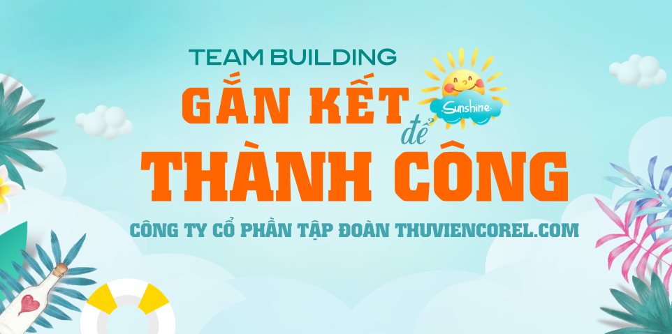#1 Backdrop Teambuilding doanh nghiệp