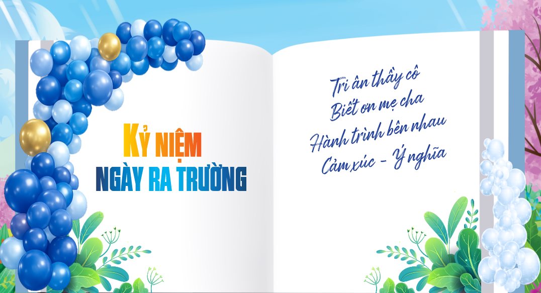 #1 Backdrop hội khóa kỷ niệm ngày ra trường