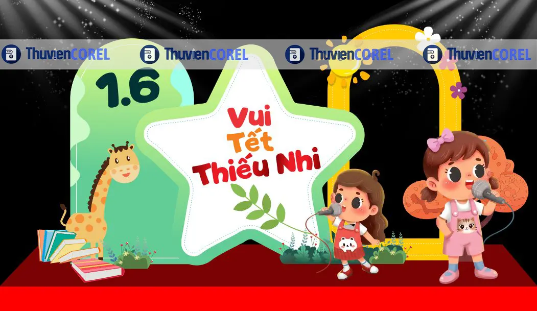 #4 Decor trang trí ngày quốc tế thiếu nhi