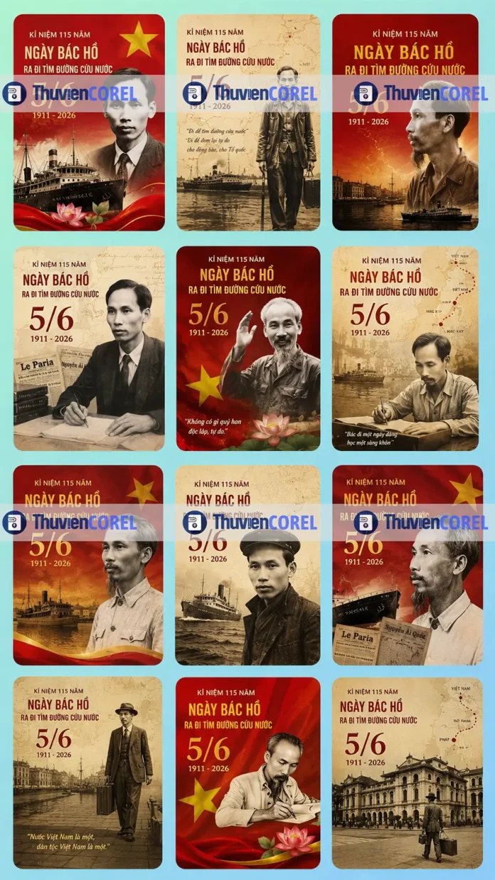 bác hồ ra đi tìm đg cứu nc bác hồ ra đi tìm đg cứu nc